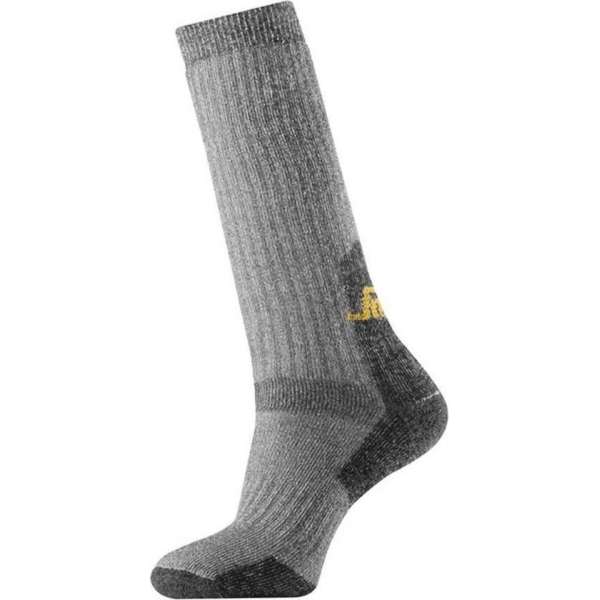 Snickers High Heavy Wool Sock - 9210-1804 - grijs/zwart - maat 37/39 Snickers High Heavy Wool Sock - 9210-1804 - grijs/zwart - maat 37/39