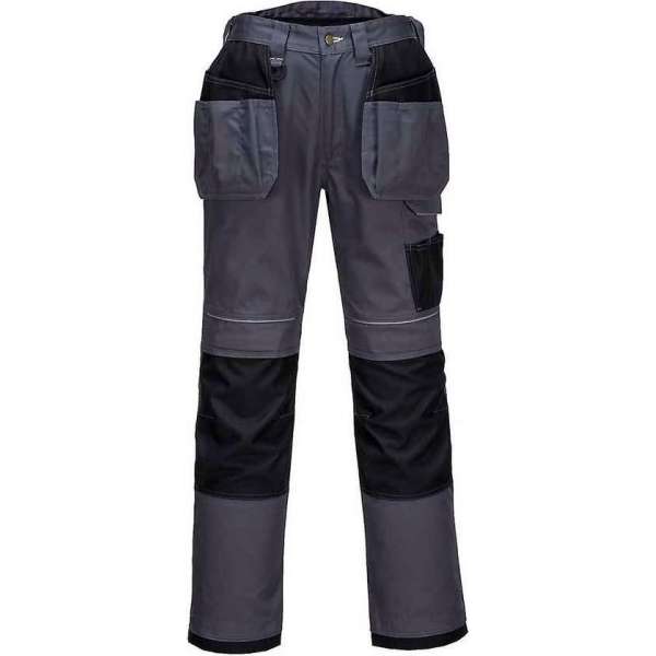 Portwest pw3 holster werkbroek t602 Grijs + gratis kniestukken Maat 40 / EU: 56 / FR: 50 Portwest pw3 holster werkbroek t602 Grijs + gratis kniestukken Maat 40 / EU: 56 / FR: 50