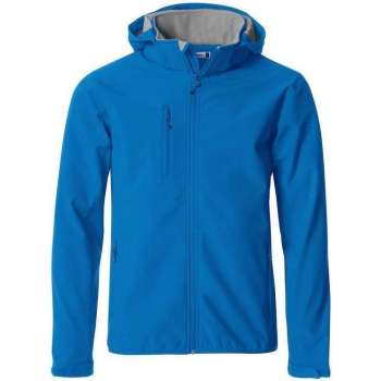 Clique Basic Hoody Softshell Jacket 020912 - Mannen - Kobalt - M