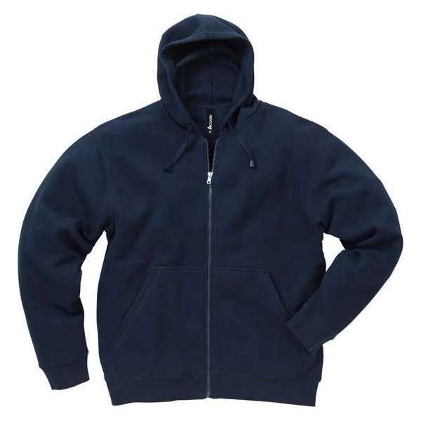 Fristads zipsweater Acode 111843 capuchon donkerblauw Fristads zipsweater Acode 111843 capuchon donkerblauw