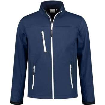 Santino Soul Softshell Jas Marineblauw XL