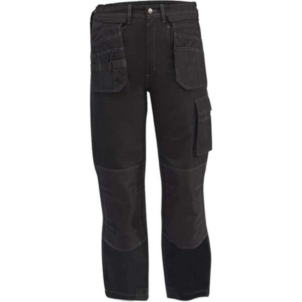 Werkbroek Assent Lahr 3120 zwart maat 56 Werkbroek Assent Lahr 3120 zwart maat 56