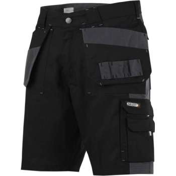 Dassy Monza Korte Werkbroek-Grijs/zwart-54