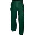 Dassy Nashville Tweekleurige werkbroek 200658 - binnenbeenlengte Standaard (81-86 cm) - Flessengroen/Zwart - 56