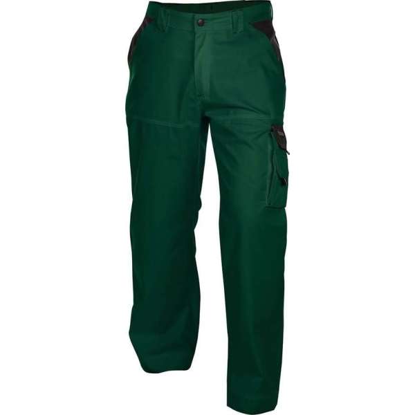 Dassy Nashville Tweekleurige werkbroek 200658 - binnenbeenlengte Standaard (81-86 cm) - Flessengroen/Zwart - 56 Dassy Nashville Tweekleurige werkbroek 200658 - binnenbeenlengte Standaard (81-86 cm) - Flessengroen/Zwart - 56
