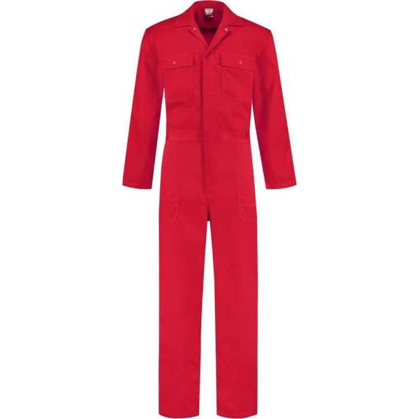 GAEVE Overall 100% katoen rood maat 52 GAEVE Overall 100% katoen rood maat 52