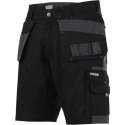 Dassy Monza Tweekleurige holsterzakkenshort 250012 - Zwart/Cementgrijs - 54