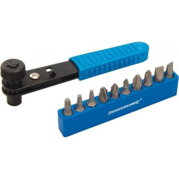 Silverline Offset ratelschroevendraaierset - 11 stuks
