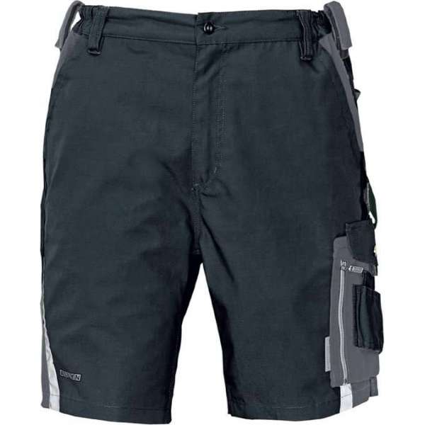Werkbroek kort Allyn zwart/antraciet maat 52 Werkbroek kort Allyn zwart/antraciet maat 52