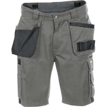 Dassy MONZA Korte Werkbroek Grijs/ZwartNL:60 BE:56