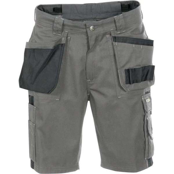 Dassy MONZA Korte Werkbroek Grijs/ZwartNL:60 BE:56 Dassy MONZA Korte Werkbroek Grijs/ZwartNL:60 BE:56