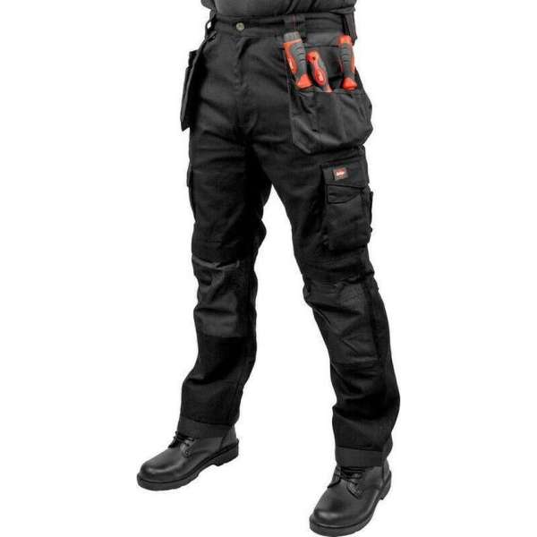 Lee Cooper - 210 Heavy Duty Holster Pocket Werkbroek - 38" R - Zwart Lee Cooper - 210 Heavy Duty Holster Pocket Werkbroek - 38" R - Zwart