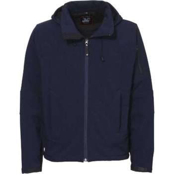 JMP Wear 3VP-M060008 Andorra Navy Softshell Jas Uniseks