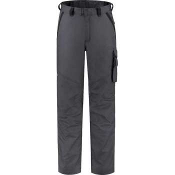 Dassy Stark Canvas werkbroek 200721 - binnenbeenlengte Standaard (81-86 cm) - Antracietgrijs/Zwart - 52