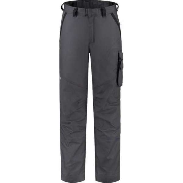Dassy Stark Canvas werkbroek 200721 - binnenbeenlengte Standaard (81-86 cm) - Antracietgrijs/Zwart - 52 Dassy Stark Canvas werkbroek 200721 - binnenbeenlengte Standaard (81-86 cm) - Antracietgrijs/Zwart - 52