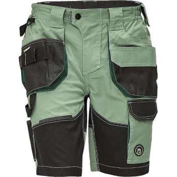 Dayboro short / korte werkbroek groen maat 60