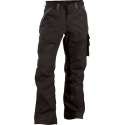 Dassy Stark Canvas werkbroek 200721 - binnenbeenlengte Standaard (81-86 cm) - Zwart/Antracietgrijs - 50