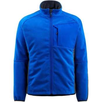 Mascot fleecejack Marburg korenblauw/donkermarine
