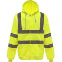 RWS vest, met rits en capuchon, S t/m 3XL L Geel