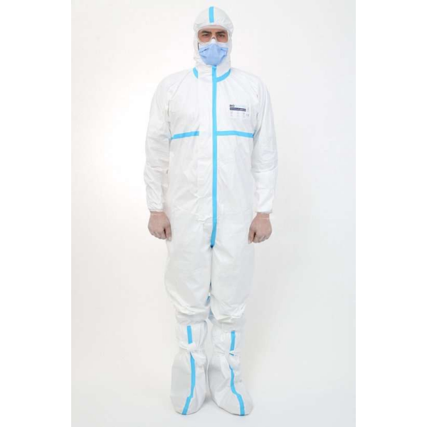 Beschermende Coverall 5 STUKS - Category lll - TYPE 3 / 4 - Grootte S - M Beschermende Coverall 5 STUKS - Category lll - TYPE 3 / 4 - Grootte S - M