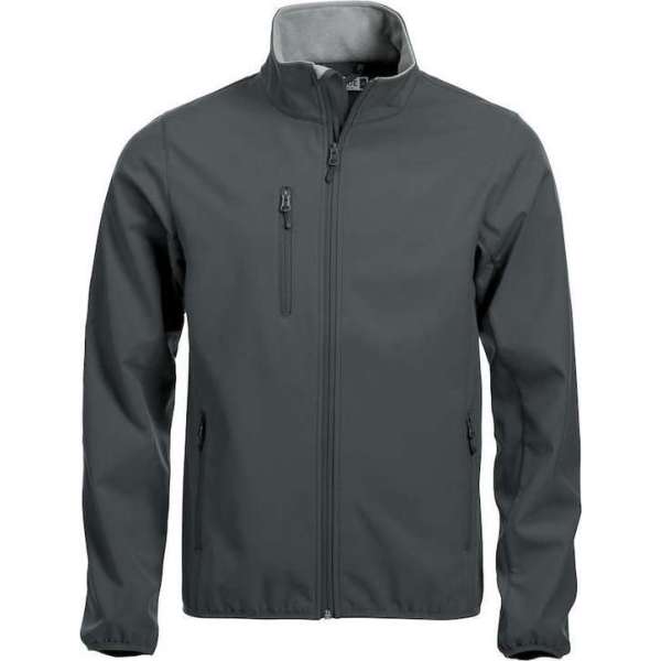 Clique Basic Softshell Jas Heren Appelgroen maat L Clique Basic Softshell Jas Heren Appelgroen maat L