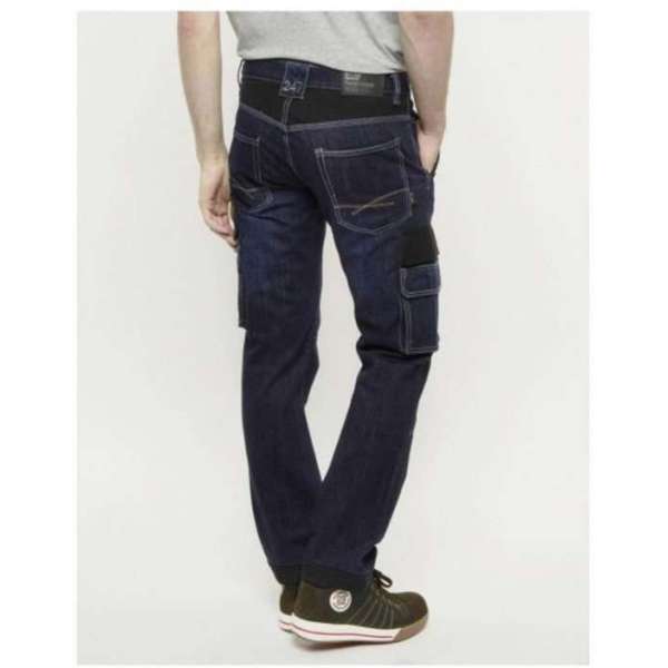 247 Jeans Spijkerbroek Grizzly D30 Donkerblauw - Werkkleding - L34-W34 247 Jeans Spijkerbroek Grizzly D30 Donkerblauw - Werkkleding - L34-W34