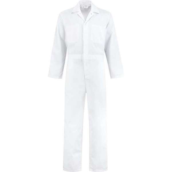 GAEVE Foodoverall polyester/katoen - wit - maat 44 GAEVE Foodoverall polyester/katoen - wit - maat 44