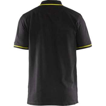 Werkshirt Blåkläder Polo Zwart/Geel - maat M