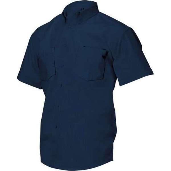 Tricorp OHK150 Overhemd - Korte mouw - Maat L - Marineblauw Tricorp OHK150 Overhemd - Korte mouw - Maat L - Marineblauw