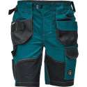 Dayboro short / korte werkbroek petrol blauw maat 54