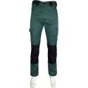 Yoworkwear Werkbroek katoen/polyester flessengroen maat 44