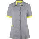 Haen / Ballyclare Dames Zorgjas Fijke Grey cross / Sulfur Yellow - Maat XL