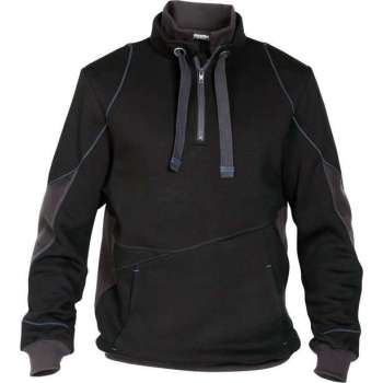 Dassy Stellar Sweater 300394 - Zwart/Antracietgrijs - 3XL
