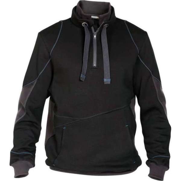 Dassy Stellar Sweater 300394 - Zwart/Antracietgrijs - 3XL