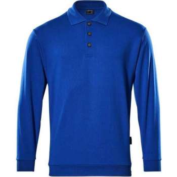 Mascot polosweater Trinidad korenblauw