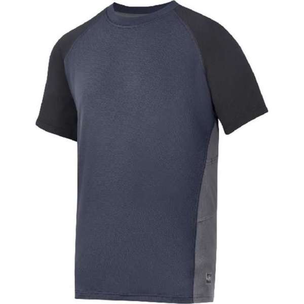 Snickers A.V.S. Advanced T-shirt - 2509-9504 - navy/zwart - maat L Snickers A.V.S. Advanced T-shirt - 2509-9504 - navy/zwart - maat L