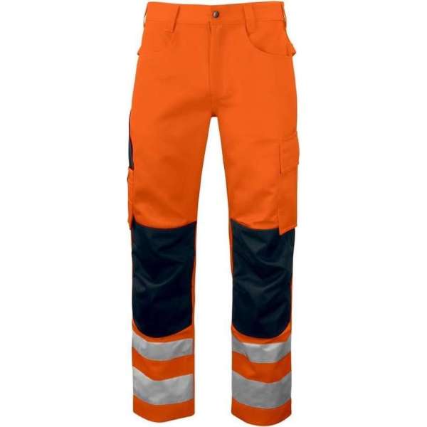 Projob Werkbroek EN ISO20471 Klasse 2 6532 Oranje/Zwart - Maat 56 Projob Werkbroek EN ISO20471 Klasse 2 6532 Oranje/Zwart - Maat 56