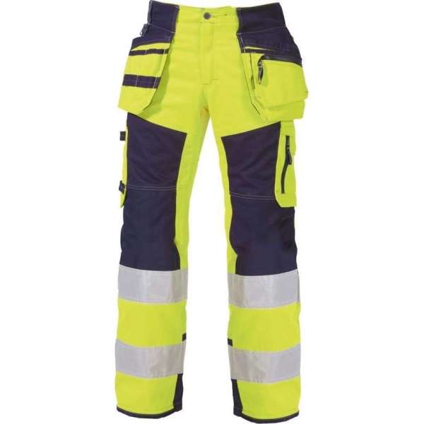 BK HiVis broek 300gr flge/db BK HiVis broek 300gr flge/db