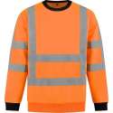 Yoworkwear Sweater RWS Fluor Oranje - Maat XS