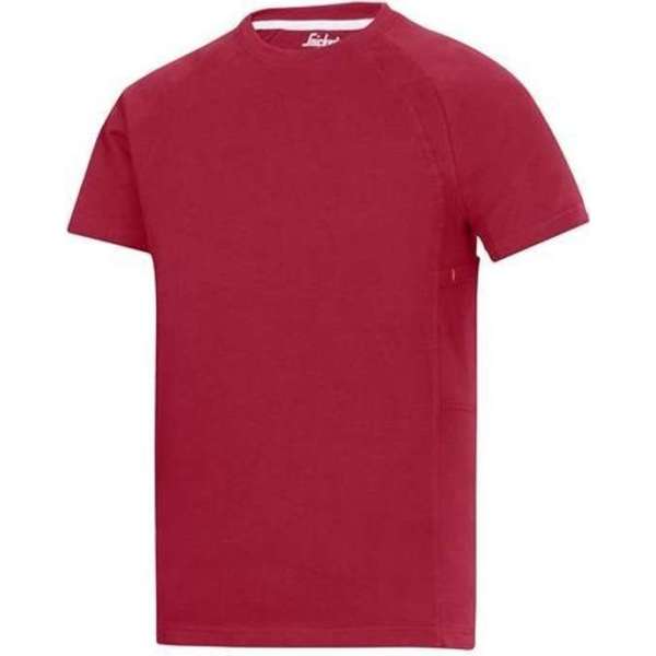 Snickers t-shirt 2504 rood maat L Snickers t-shirt 2504 rood maat L