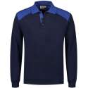 Santino Tesla 2color Polo-sweater (280g/m2) - Marine | Blauw - L