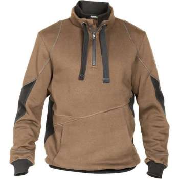 DASSY Stellar D-FX Werktrui Sweater Bruin/Grijs