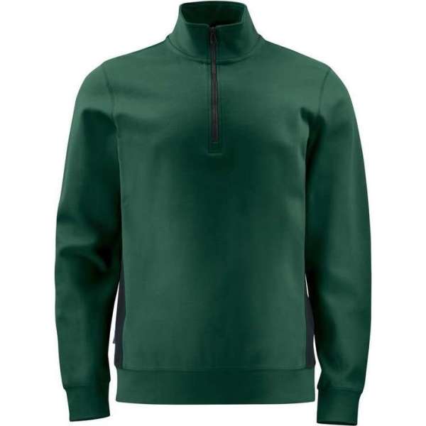 Projob Sweater met halve ritssluiting 642128 Woudgroen - Maat XXL Projob Sweater met halve ritssluiting 642128 Woudgroen - Maat XXL