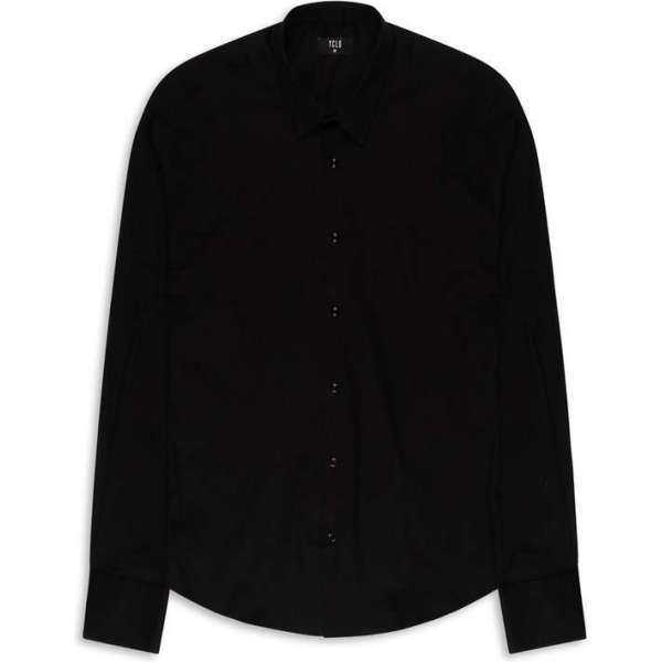 YCLO Enno Button Shirt Black YCLO Enno Button Shirt Black