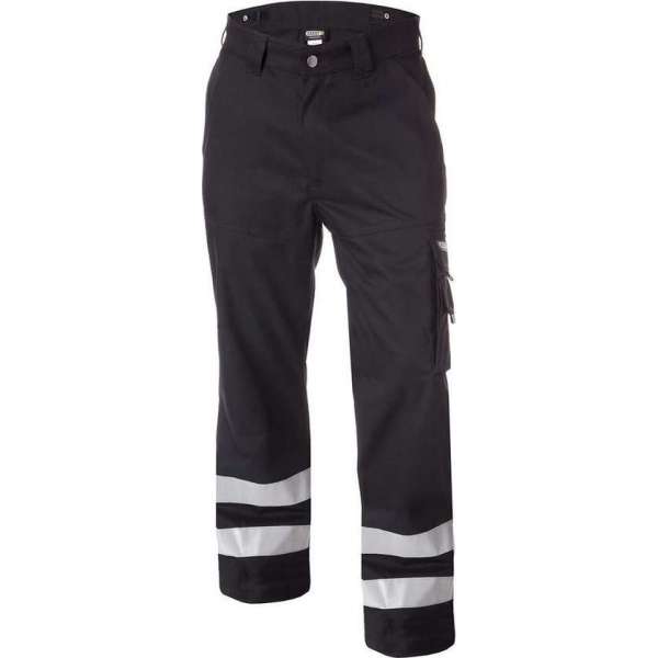 DASSY Vegas Werkbroek Reflecterend Zwart DASSY Vegas Werkbroek Reflecterend Zwart