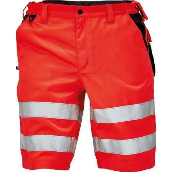 Knoxfield signalisatie short / korte broek HV fluor rood, maat 54