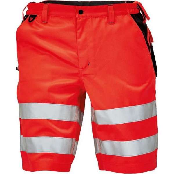 Knoxfield signalisatie short / korte broek HV fluor rood, maat 54 Knoxfield signalisatie short / korte broek HV fluor rood, maat 54