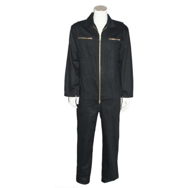 Yoworkwear Overall 100% katoen met rits zwart maat 51 Yoworkwear Overall 100% katoen met rits zwart maat 51