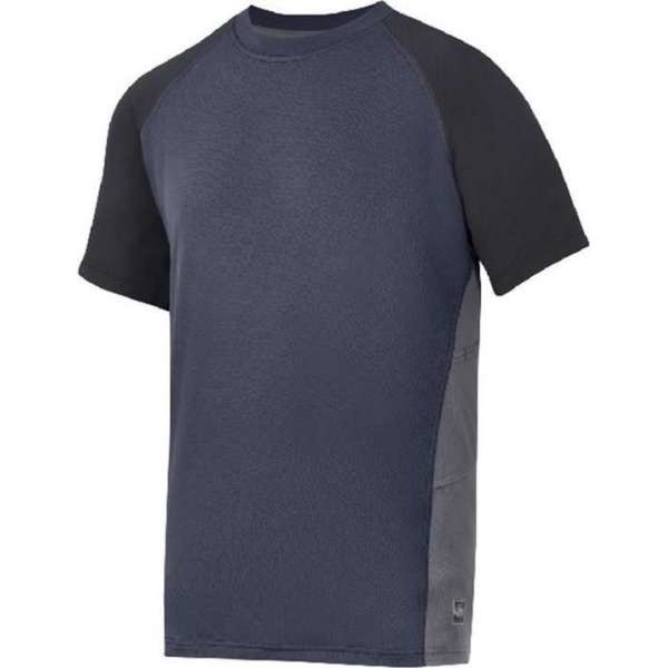 Snickers A.V.S. Advanced T-shirt - 2509-9504 - navy/zwart - maat XXXL Snickers A.V.S. Advanced T-shirt - 2509-9504 - navy/zwart - maat XXXL