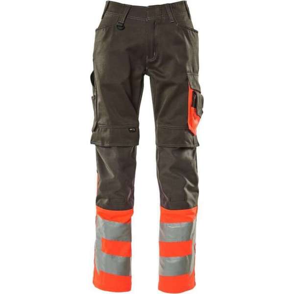Mascot broek Leeds donkerantraciet/fluorrood Mascot broek Leeds donkerantraciet/fluorrood